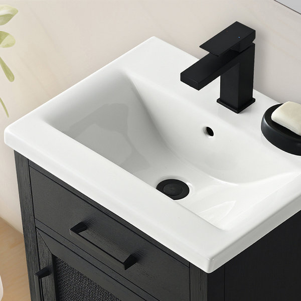 Sudio Design Cove 20'' Single Bathroom Vanity with Ceramic Top ...
